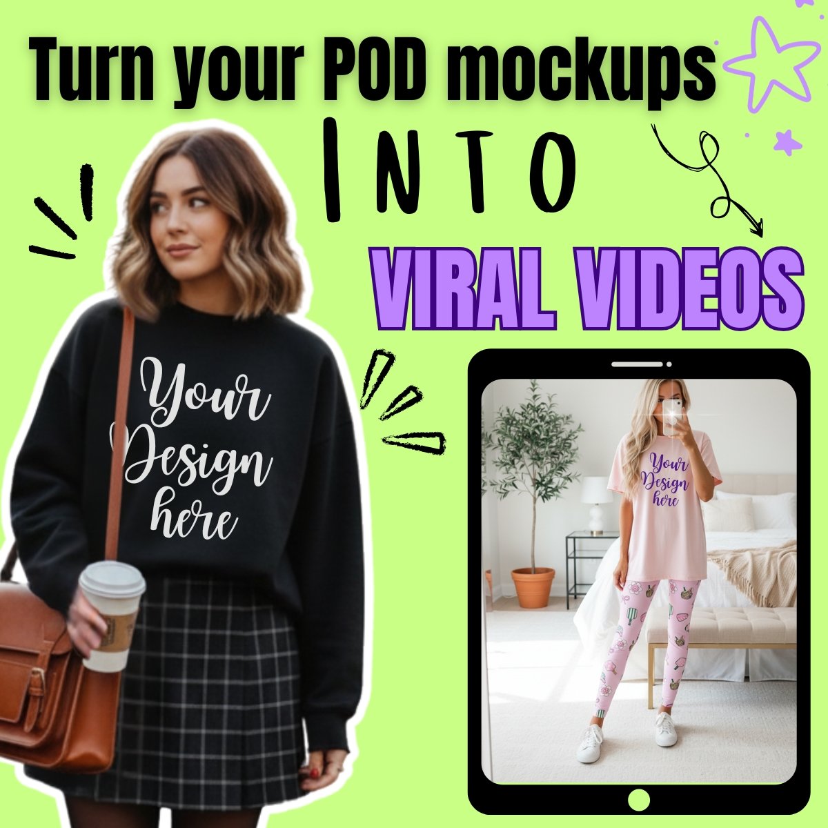 Turn your Mockups into viral videos